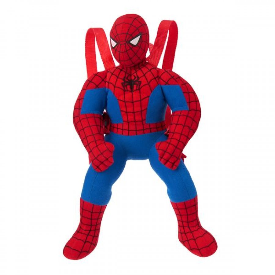 蜘蛛人造型毛絨後背包