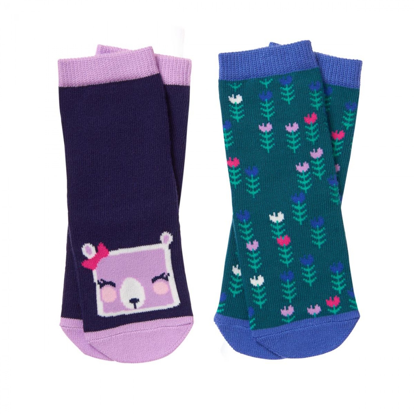 熊與森林襪子兩件組