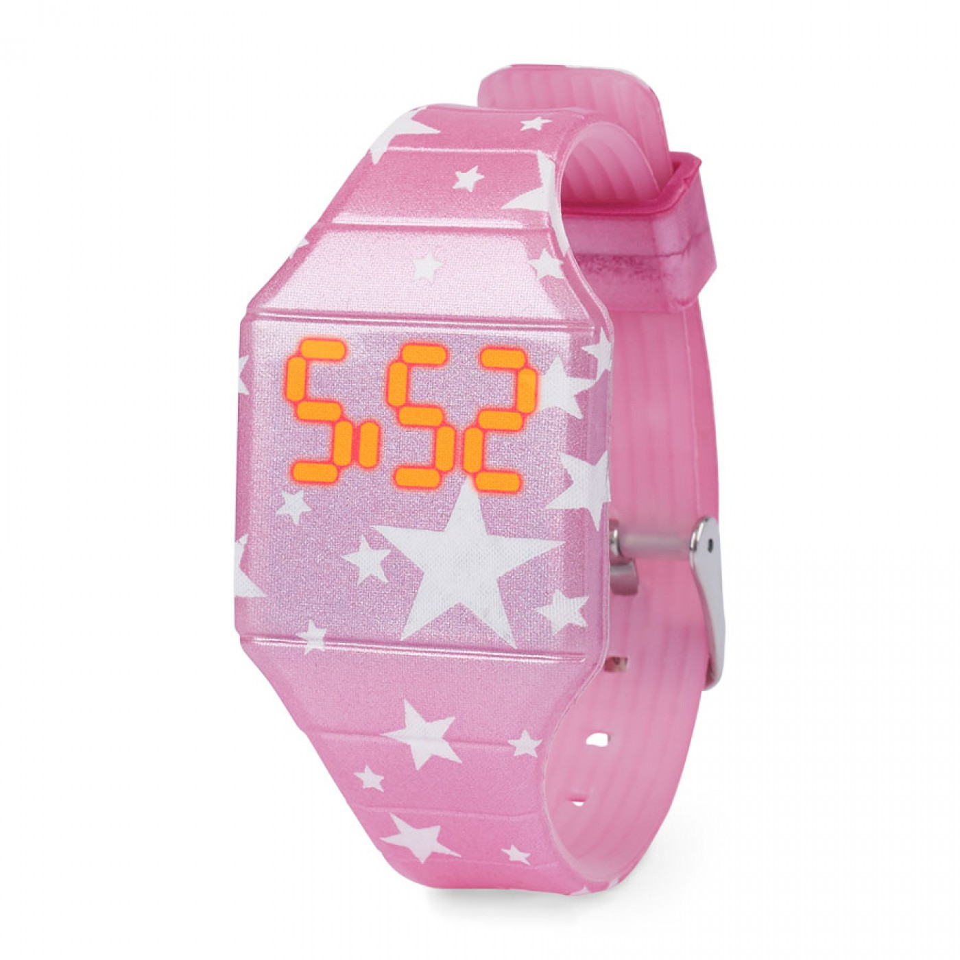 粉紅星星電子錶